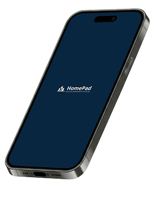 HomePad բջջային հավելվածի բեռնման էկրան